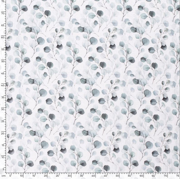 Mousseline imprimée *À partir de 25 cm