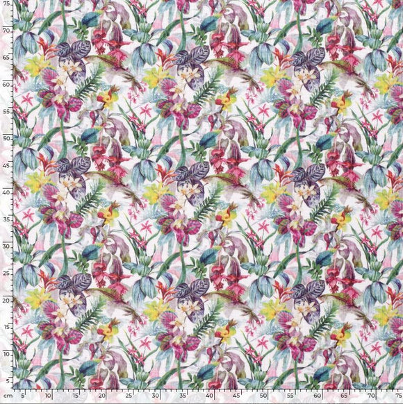 Mousseline imprimée *À partir de 25 cm