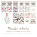 Mousseline imprimée *À partir de 25 cm-1