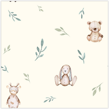 Acheter 041-kuscheltiere Mousseline imprimée *À partir de 25 cm