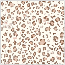 Acheter 043-leo-auf-creme Mousseline imprimée *À partir de 25 cm