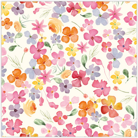 Acheter 044-bunte-sommerblumen Mousseline imprimée *À partir de 25 cm