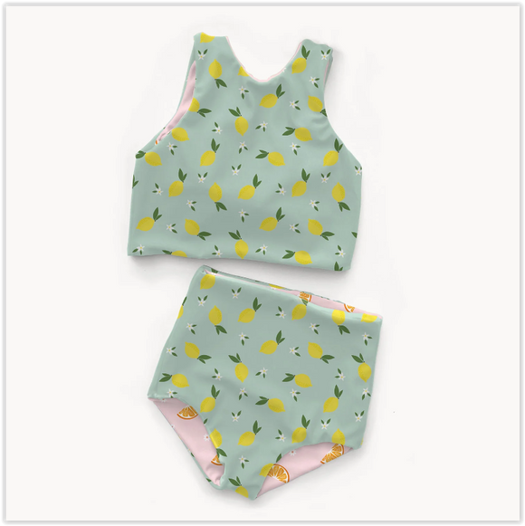 Maillot de bain Lycra imprimé *À partir de 50cm