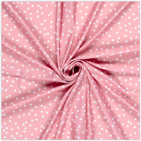 Kaufen 006-punkte-auf-rosa Badestoff bedruckt *Ab 50cm