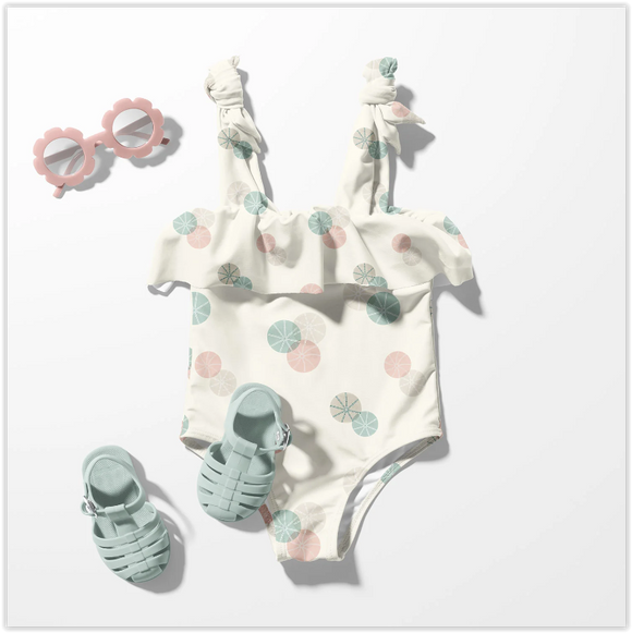 Maillot de bain Lycra imprimé *À partir de 50cm