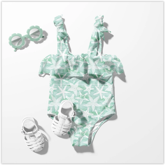 Maillot de bain Lycra imprimé *À partir de 50cm