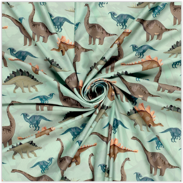 Acheter 012-dinosaures-vert-menthe Maillot de bain Lycra imprimé *À partir de 50cm