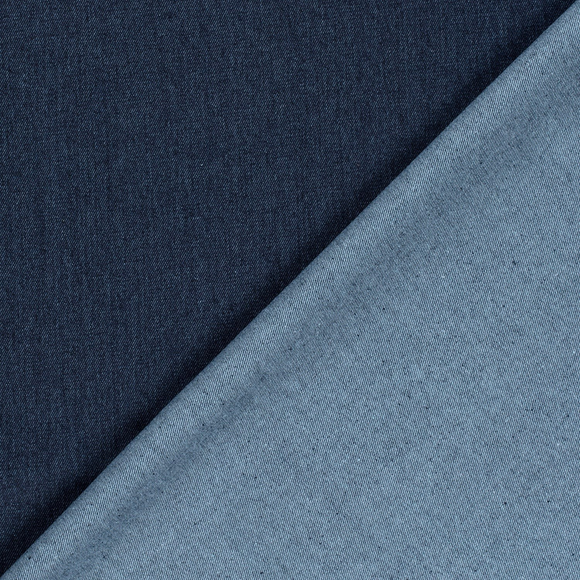 Denim épais prélavé *À partir de 50 cm