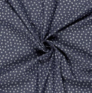 Jeansstoff leicht Blumen *Ab 50cm-2