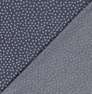 Jeansstoff leicht Blumen *Ab 50cm-1