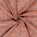 Viskose bedruckt Leo korall *Ab 50 cm-5