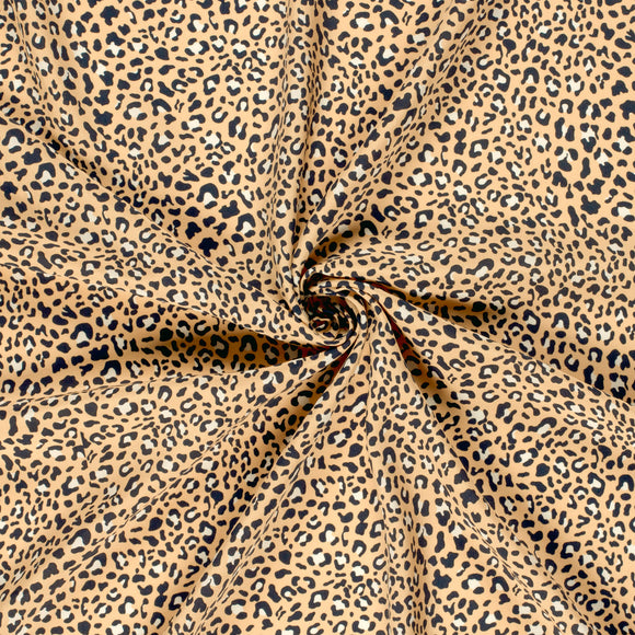 Viskose bedruckt Leo Apricot *Ab 50 cm