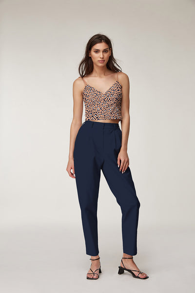 Viskose bedruckt Leo Apricot *Ab 50 cm - 0