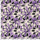 Viskose bedruckt Blumen lila *Ab 50 cm-7