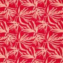 Viskose bedruckt Blumen fuchsia *Ab 50 cm-4