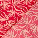 Viskose bedruckt Blumen fuchsia *Ab 50 cm-6