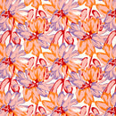 Viskose bedruckt Blumen rosa *Ab 50 cm-4