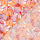 Viskose bedruckt Blumen rosa *Ab 50 cm-5