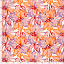 Viskose bedruckt Blumen rosa *Ab 50 cm-6