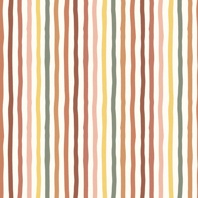 Baumwolljersey bunte Streifen *Ab 50cm