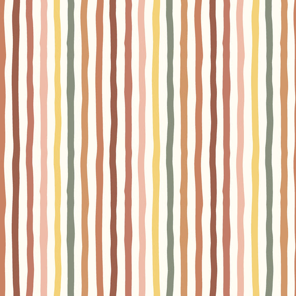 Baumwolljersey bunte Streifen *Ab 50cm