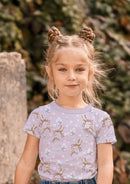 Baumwolljersey Rehe flieder *Ab 50cm-2