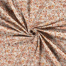 Baumwolljersey Blumen terra *Ab 50cm-1