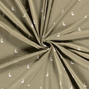 Baumwolljersey Gänse khaki *Ab 50cm-1