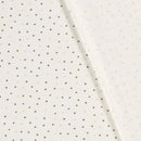 Baumwolljersey Punkte weiß *Ab 50cm-2