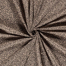 Baumwolljersey Leo beige-schwarz *Ab 50cm-1