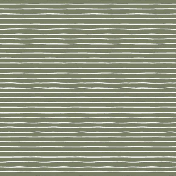 Baumwolljersey Streifen grün *Ab 50cm