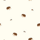 Baumwolljersey Igel creme *Ab 50cm-4