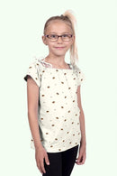 Baumwolljersey Igel creme *Ab 50cm-2