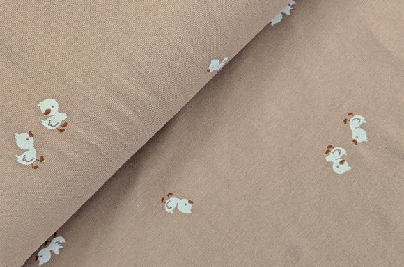 Baumwolljersey Enten nude *Ab 50cm