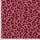 Baumwolljersey Leo pink auf altrosa *Ab 50cm-4