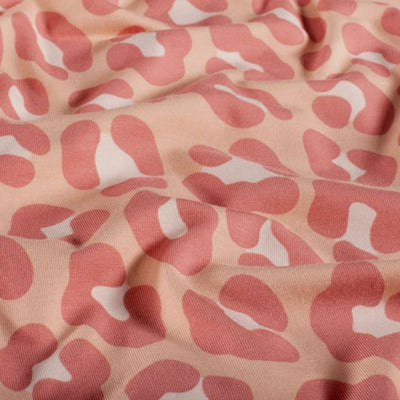 Baumwolljersey Leo rosa *Ab 50cm