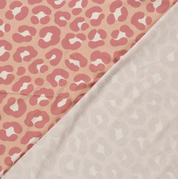 Baumwolljersey Leo rosa *Ab 50cm