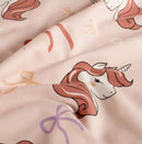 Baumwolljersey Einhorn rosa *Ab 50cm-1