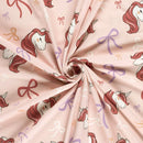 Baumwolljersey Einhorn rosa *Ab 50cm-2