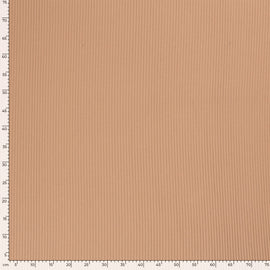 Rippjersey hellbraun *Ab 50 cm - 0