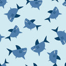 Frottee Haie hellblau *Ab 50cm-6