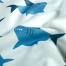 Frottee Haie hellblau *Ab 50cm-3