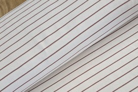 Rippjersey bedruckt Streifen *Ab 50cm