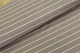 Rippjersey bedruckt Streifen *Ab 50cm