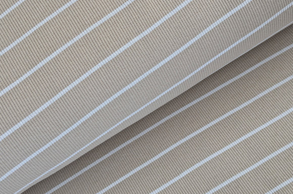 Rippjersey bedruckt Streifen *Ab 50cm