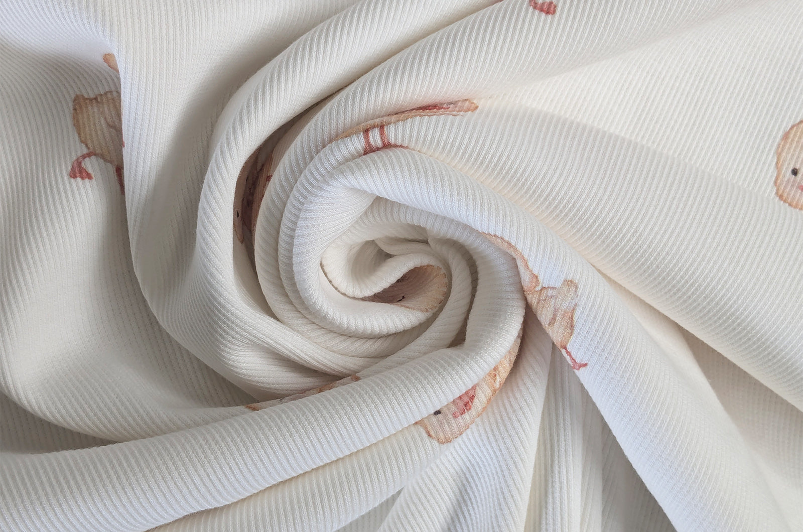 Rippjersey bedruckt Enten *Ab 50cm