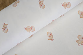 Rippjersey bedruckt Enten *Ab 50cm