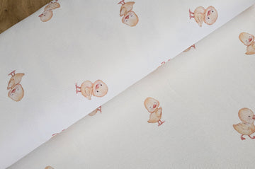 Rippjersey bedruckt Enten *Ab 50cm