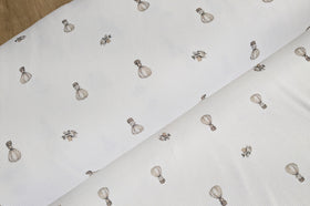 Rippjersey bedruckt fliegende Tiere *Ab 50cm