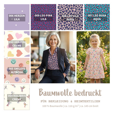 Baumwolle bedruckt *Ab 50cm